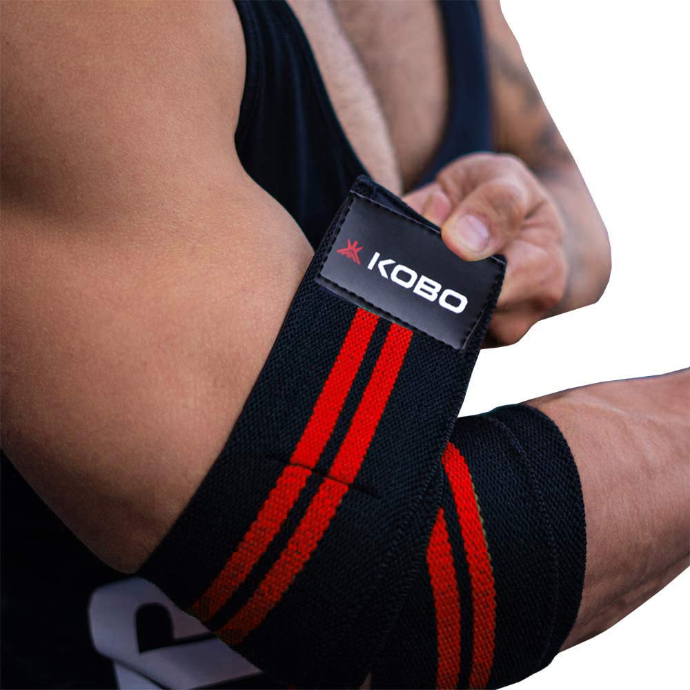 Kobo Power Lifting Elbow Wrap/Elbow Support