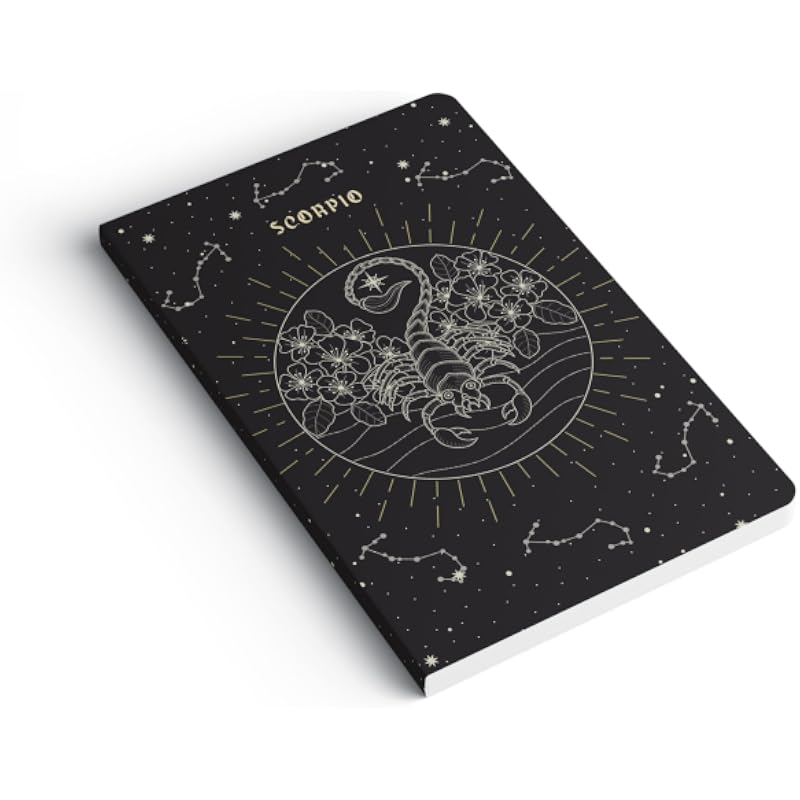 Factor Notes A5 Notebook: Ruled | 90 Gsm | 160 Pages(Scorpio)