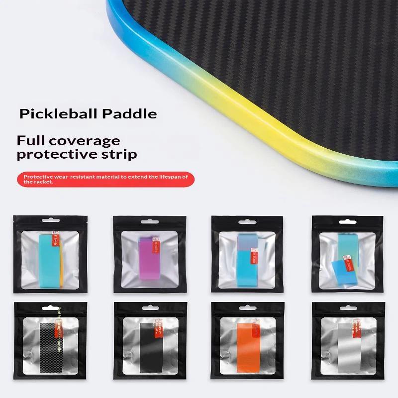 Laser Pickleball Paddle Protection Tape-Paddle Head Edge Guard-Racket Edge Protection Tape-Fit Perfectly Curved Edge Laser Tape