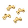 20pcs Stainless Steel Gold Multi Strand Layer Necklace Bracelet Clasps Bails Chains Connectors DIY Jewelry Findings Supplies