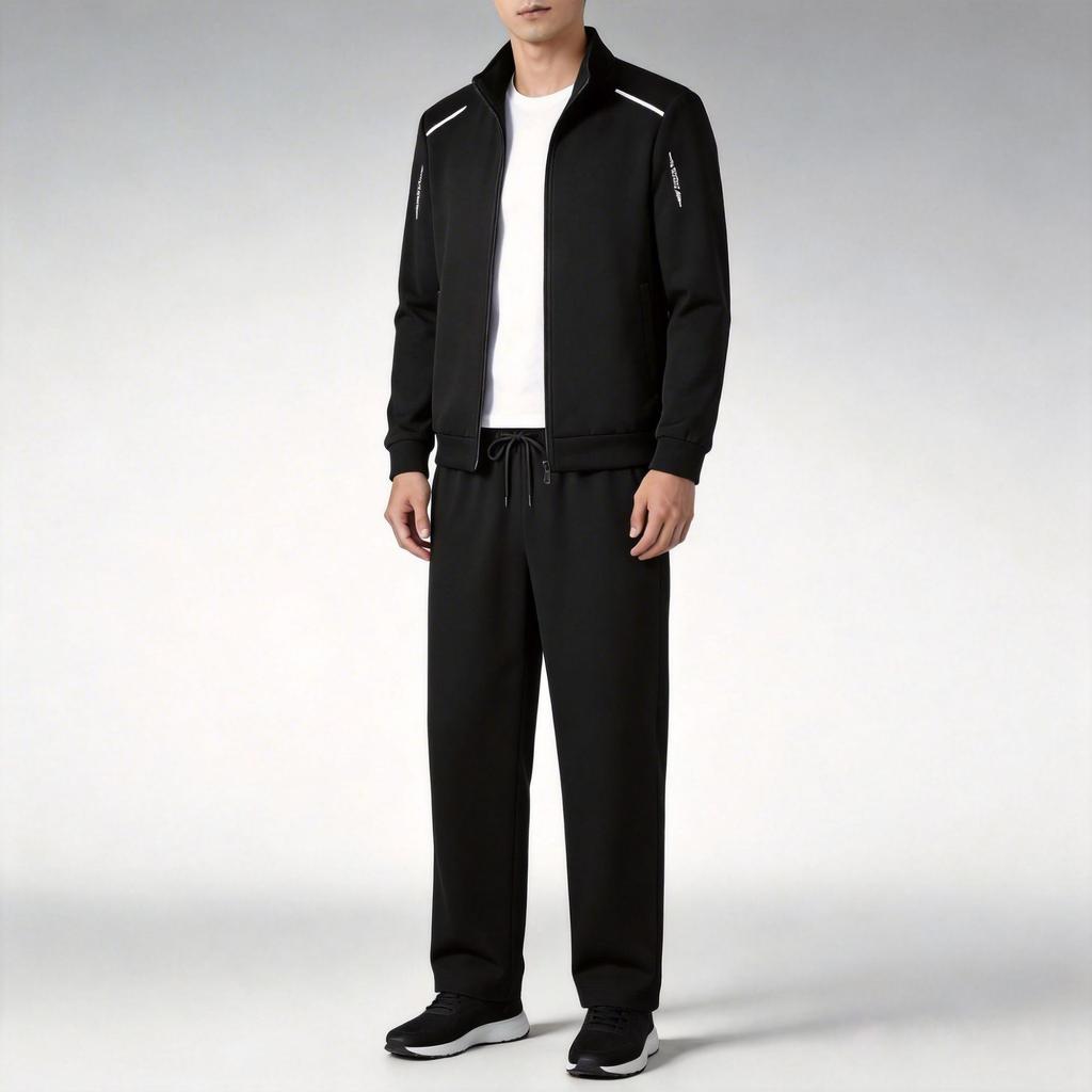 Sports Set Men's Casual Running Two Piece Middle Aged Youth Group Purchase Hoodie Pants