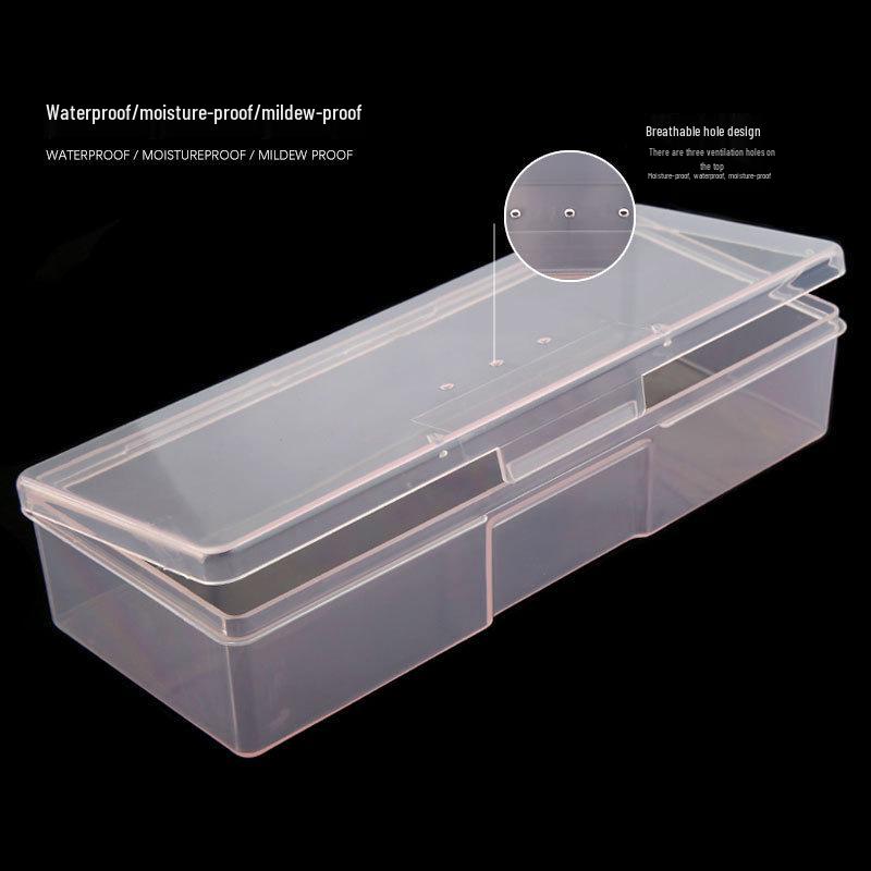 Nail Art & Cosmetic Organizer: Multi-Purpose Storage Box for Manicurist Tools, Eyelashes, Embroidery, and Accessories