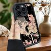 Phone Case: 2D Flat, Suitable for iPhone 18 17 16 15 14 13 12 Pro, Cat Ear Girl, Perfect Holiday Gift for Christmas and Halloween