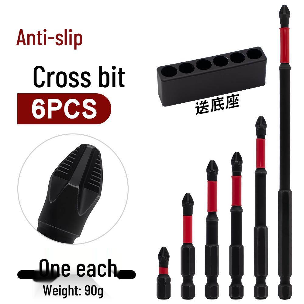 Anti-Slip Tungsten Steel Phillips Hex Electric Screwdriver Bit