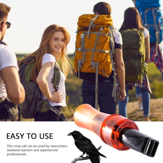 Fluier Păsări Cioară Sunet Realist Imitație Apel Cioară Difuzor Fluier Înșelător Accesoriu Vânătoare Cioară în Aer Liber