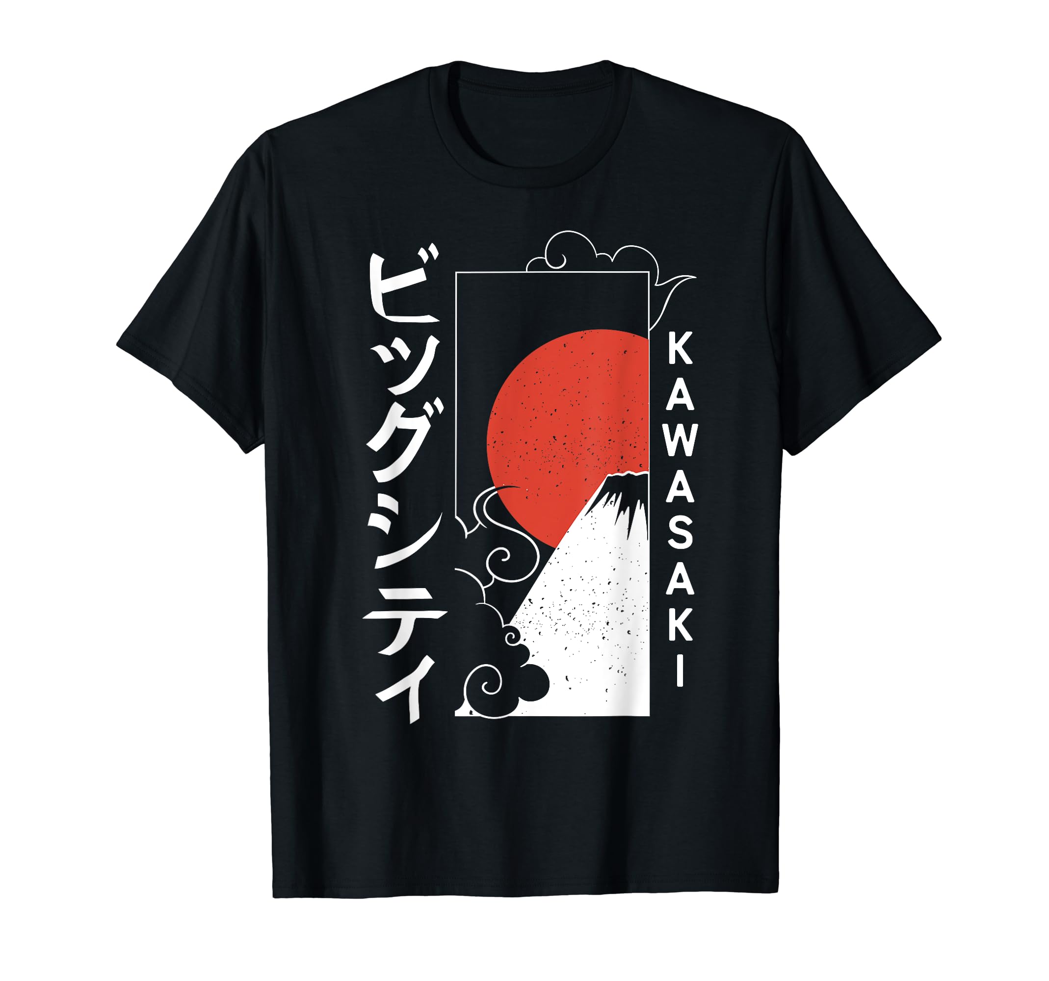 

Kawasaki City 90s Retro Japanese Aesthetic 80s Kawasaki T-Shirt