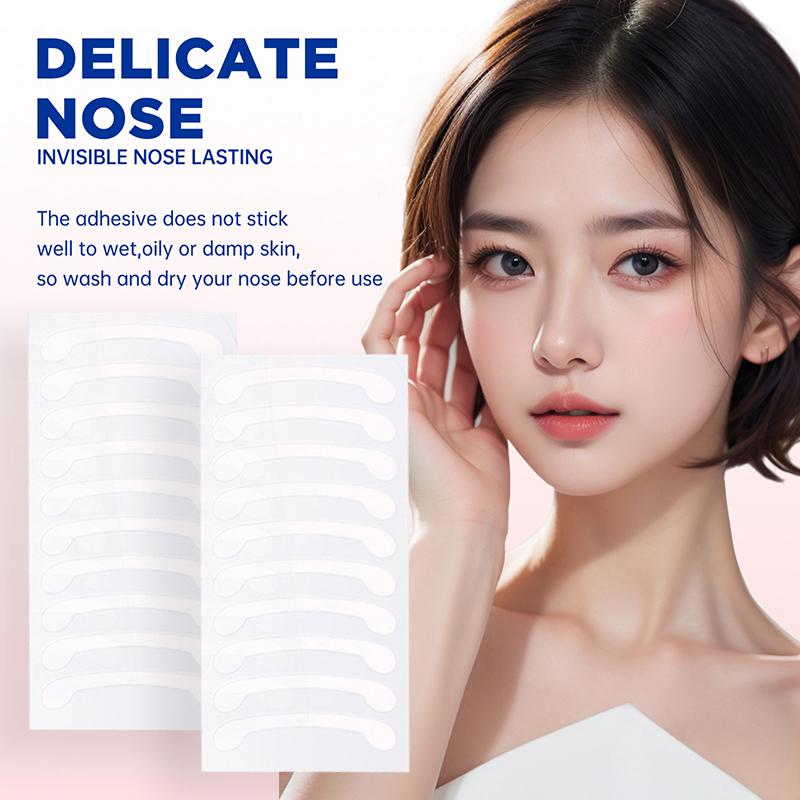 

30 Патчей Косплей Специальные Полоски для Уменьшения Носа Уменьшают Маленький Нос Узкий Тонкий Нос Невидимая Красота Уменьшающие Наклейки для Крыльев Носа onesize