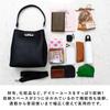 VITAFELICE Damen 3-Fächer Quadratische Schultertasche inb-10104p (Schokolade)