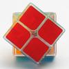 Transparent Frosted Six-Color Puzzle Toy for Children - Beginner's Magic Cube