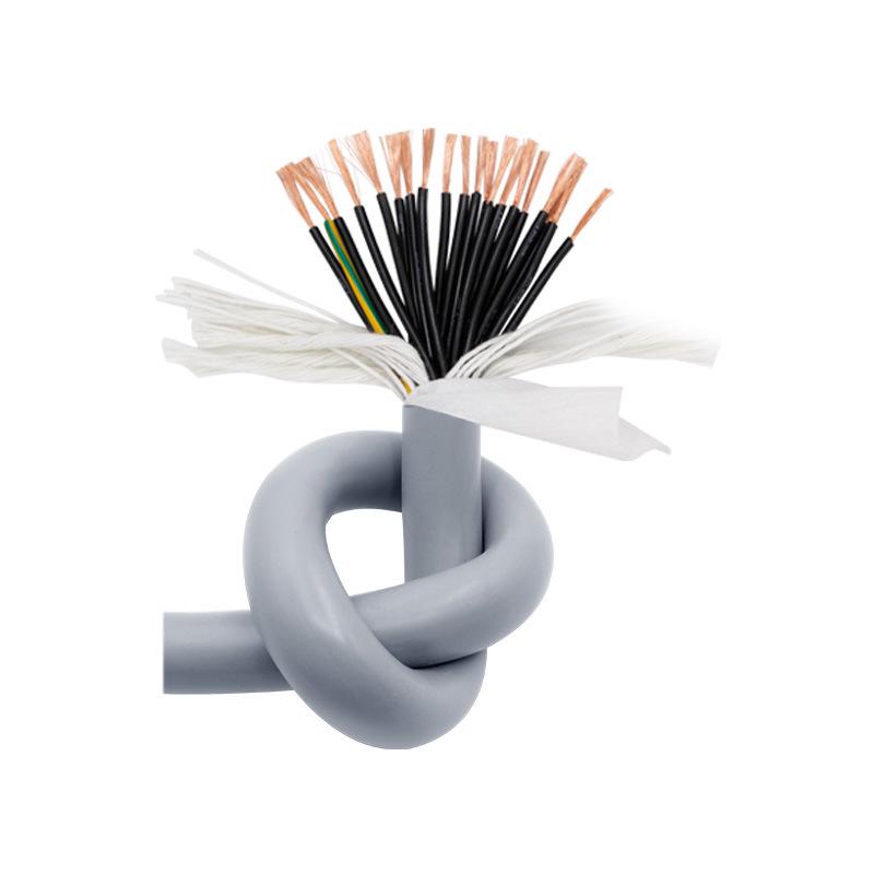 TRVV Flexible Multi-Core Drag Chain Cable (16-40 Cores) – Power & Signal Cable for Industrial Robots