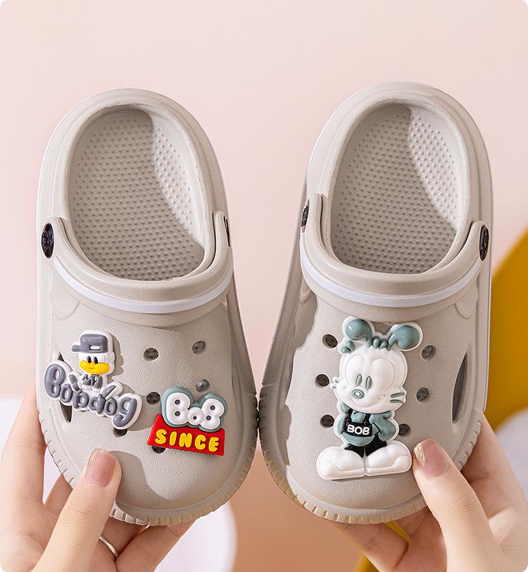 Babudou Ultra-light Toddler Slippers: Cute, Anti-collision, Odor-proof, Non-slip Cartoon Design