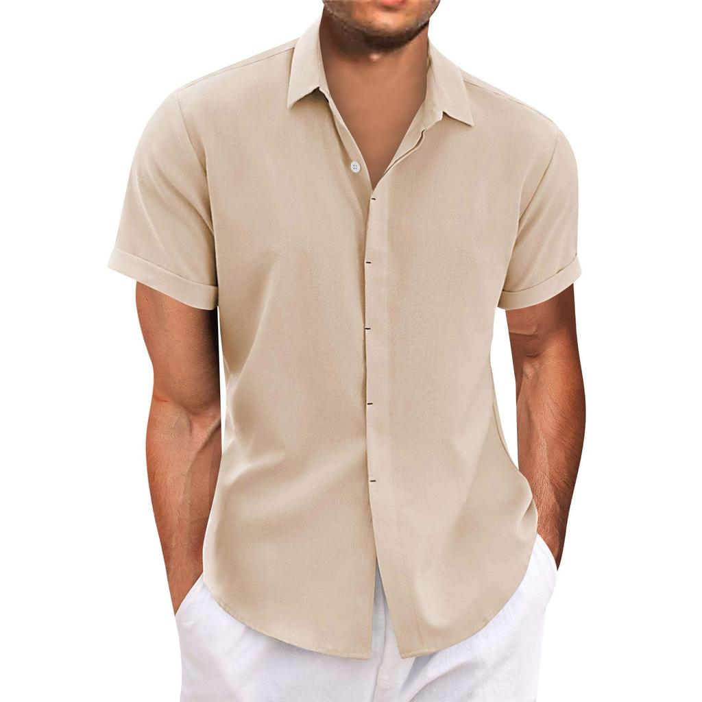 Havajská košile pro muže, pánské vintage košile na bowling s krátkým rukávem letní plážová košile