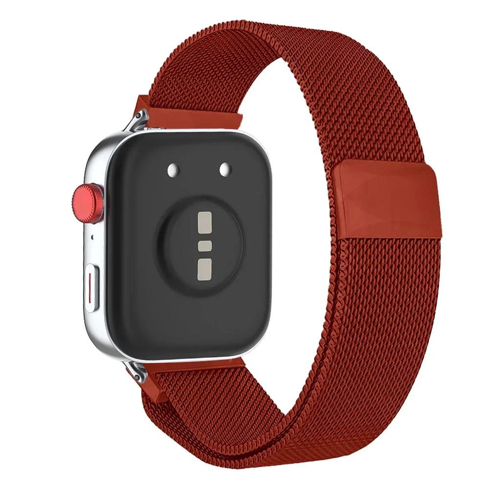 Milanesisk ögla armband för Huawei watch fit 4/4pro Smartwatch Armband för Huawei watch fit3/2/1 Ersättningsmetallarmband Tillbehör