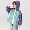 Boy's Lightweight Color Block Sun Protection Hooded Jacket