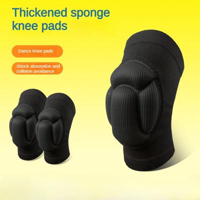 1 Pair Sports Thickening Knee Pads Volleyball Extreme Sports Kneepad Brace Support Dancing Anti Collision Elastic Knee Protector