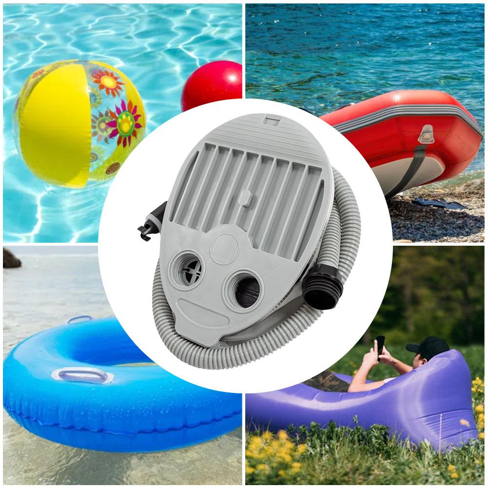Outdoor Foot Pump 5L High Pressure Foot Pump Portable Inflatable Air Pump For Inflatable Boats Beds Mattresses Swimming Rings