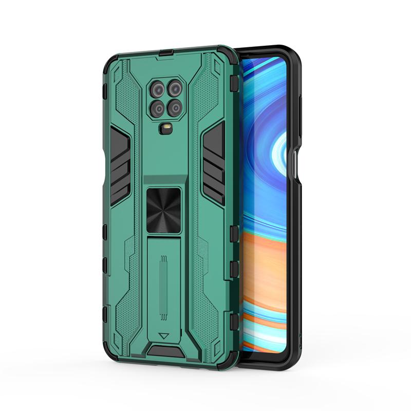 

Armor Funda For Redmi Note9 Pro Case Magnetic Holder Stand Coque For Xiaomi Redmi Note 9 Pro Max 9S Note9S Camera Protect Cover For Redmi Note 9S зелёный