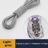 1 paire de lacets élastiques sans nœuds pour chaussures de sport, lacets ronds extensibles et verrouillables, pour tennis, adultes et enfants