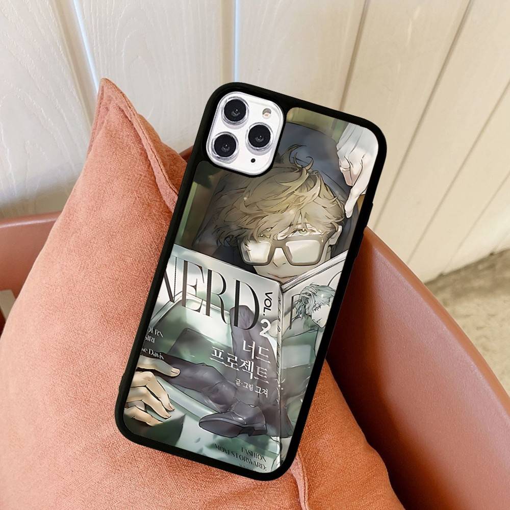 Nerd Project Bl Anime PC+TPU Phone Case For iPhone 17 16 15 14 PRO MAX 11 12 13 PLUS MINI Cover