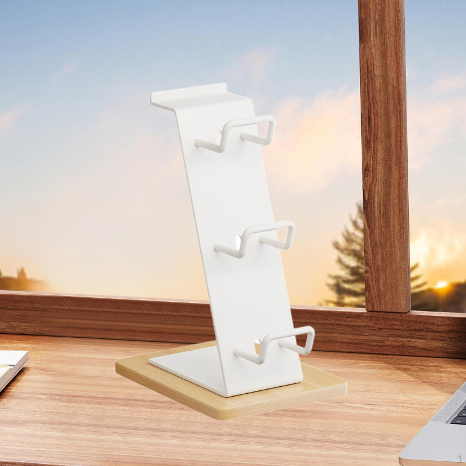 

Controller Stand 3 Tiers Phone Headset Rack Gaming Accessories Storage Shelf Holder Headphone