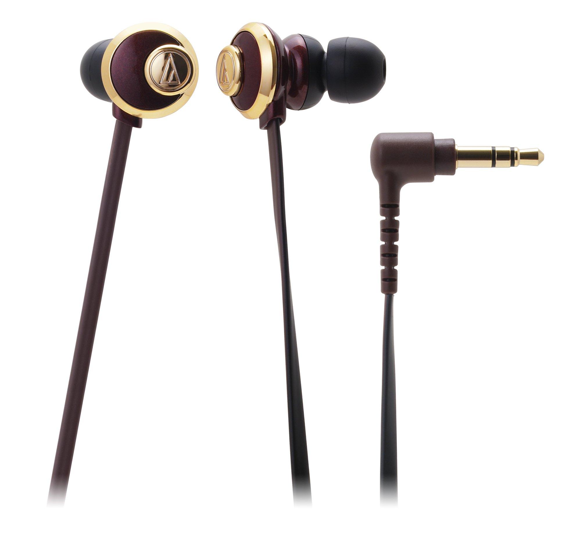 

Навушники-вкладиші Audio Technica Canal Коричневі BW ATH-CKF77 коричневий