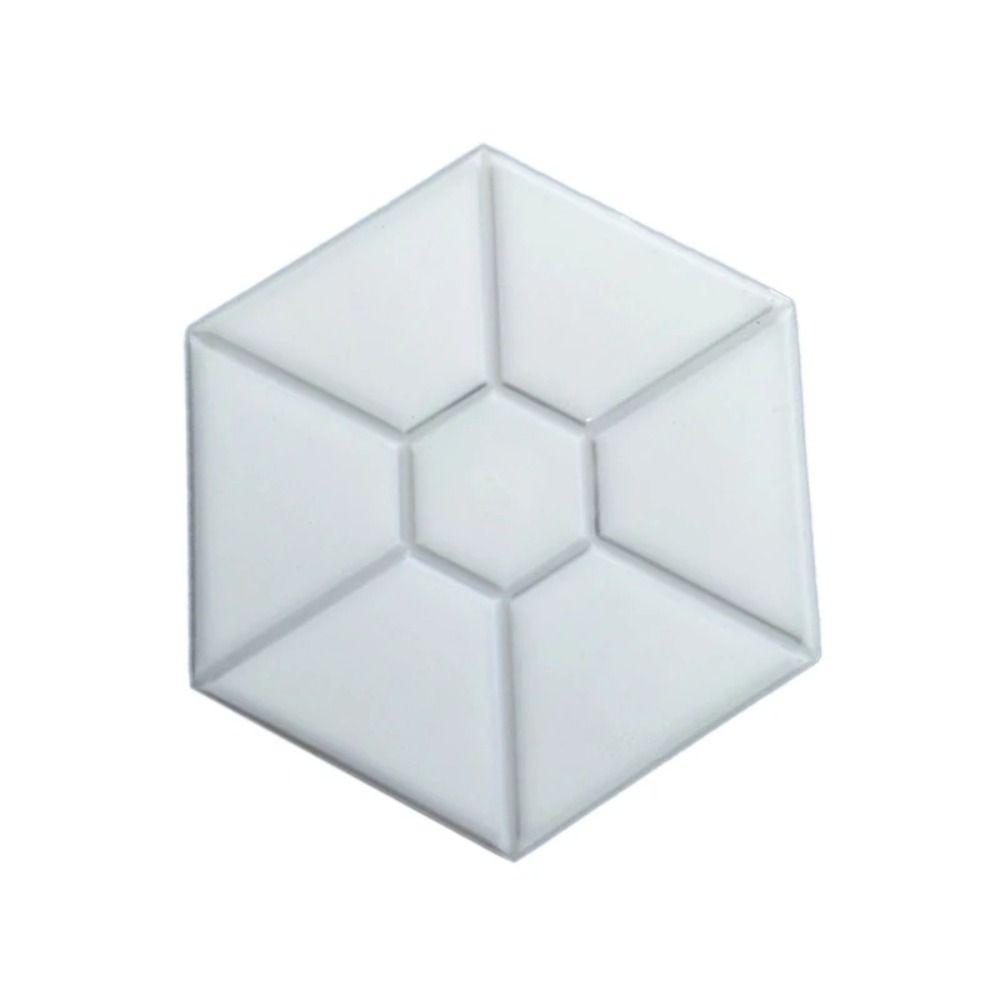 1Pcs Hexagonal Paving Brick Mould Plastic Walkway Brick Mold For Lawn Patio Yard Garden
