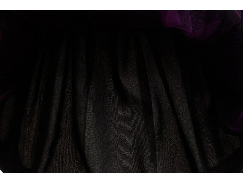 Halloween Girls Witch Princess Mesh Skirt Dress