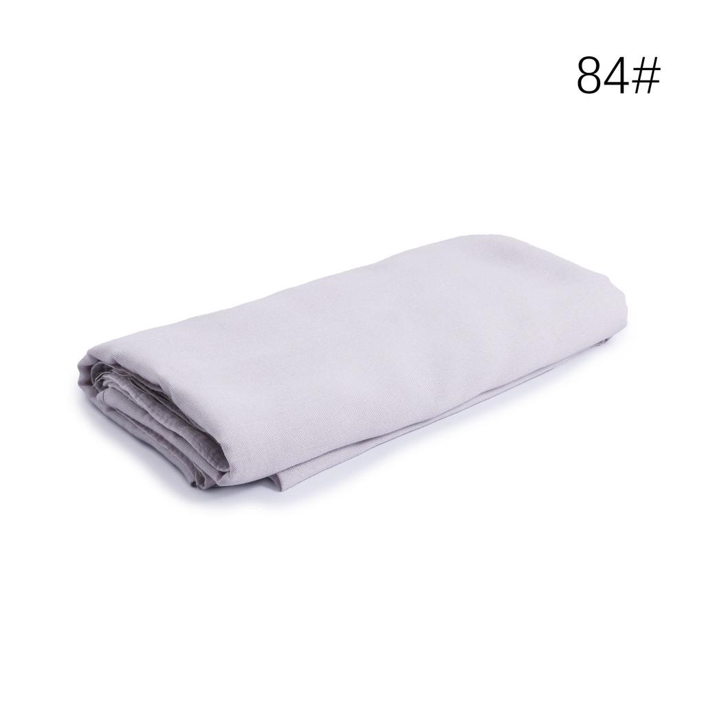 

Wooden Headscarf Solid Color Design For Sun Blocking And Winter Warmth In Various Shades MarbleGray