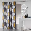Rideau à œillets – 140 x 240 cm – Coton imprimé Leafy Jaune