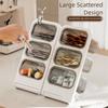 Removable Desktop Slanting Organizer Large Capacity Slanted Pen Holder  Cosmetic Storage