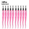 Replace Plush Cat Toy Accessories Worms Replacement Head Funny Cat Stick Pet Toys 5/10/6/11 Pcs