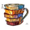 Hand-Painted Artistic Mug - Birthday Gift, Couple's Choice, Hot Seller