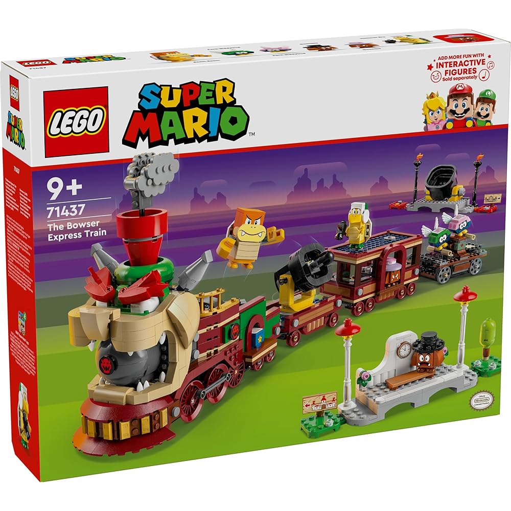 LEGO Super Mario Bowser Express Toy Set Building Blocks for Kids Age 9-11