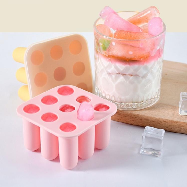 9Cells Ice Cream Mold Ice Lolly Mold Popsicles Makers Kitchen Ice Popsicles Tool