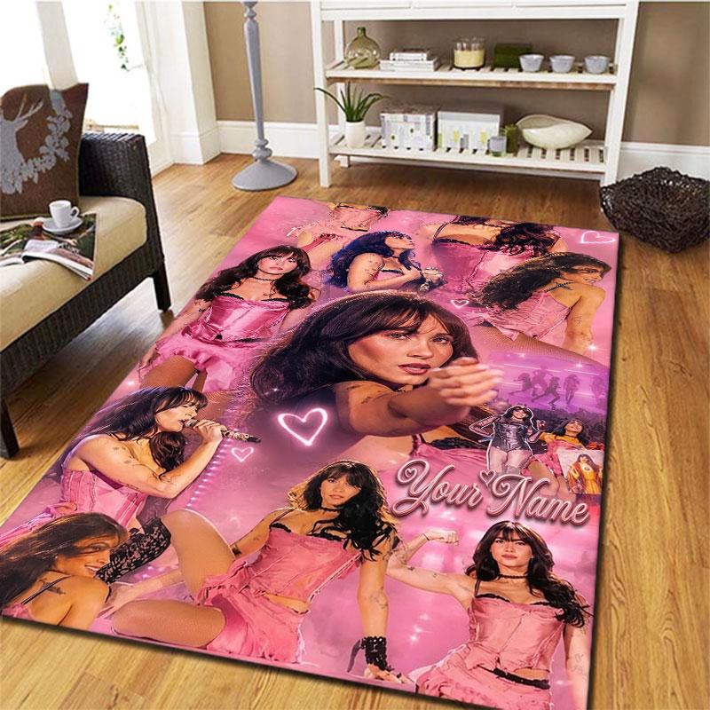 Aitana Custom Name Carpet Rug for Living Room Bedroom Home Sofa Decoration,Kids play Non-slip Floor Mat
