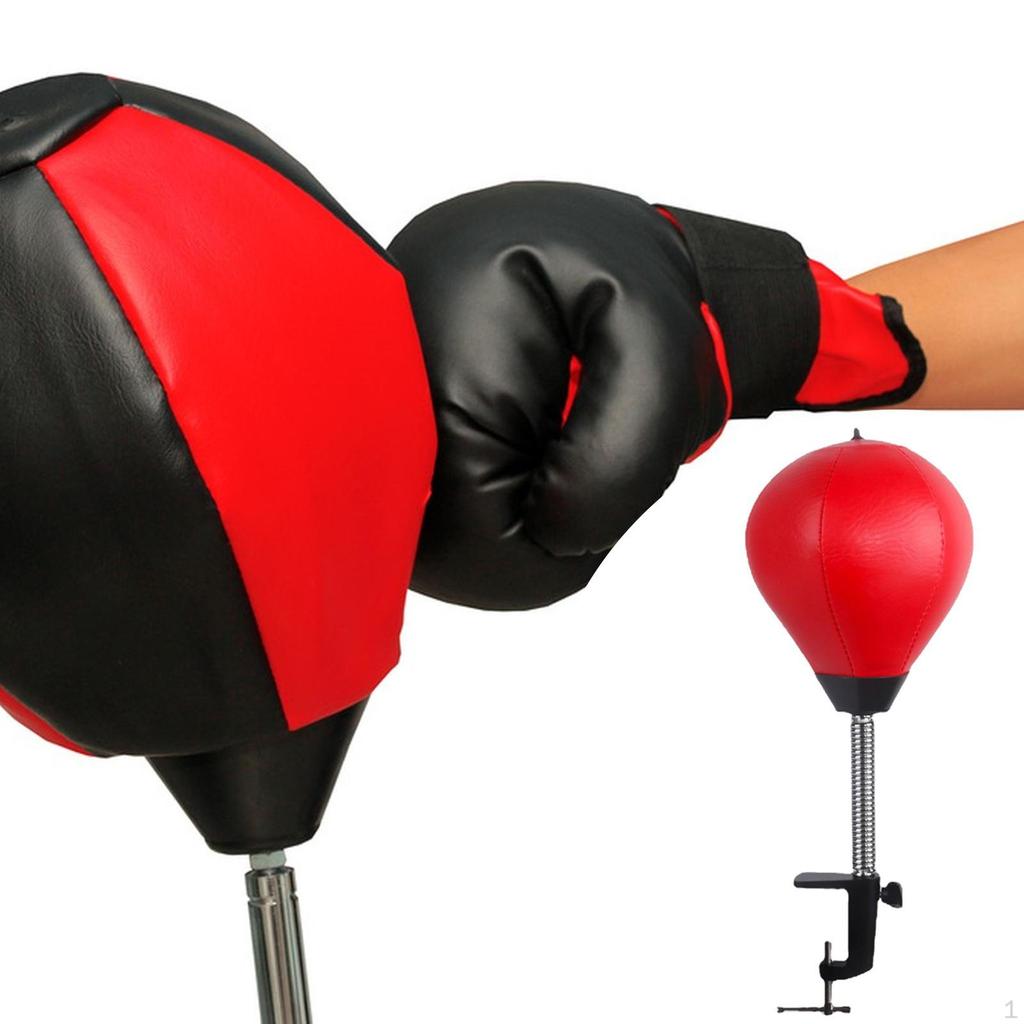 Desktop Punching Bag Boxing with Desk Clamp Gift for Easy Installation Exercise Workout