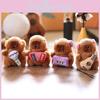 Cute Capybara Lightweight Plush Keychain Short Hair Children Doll Collectors