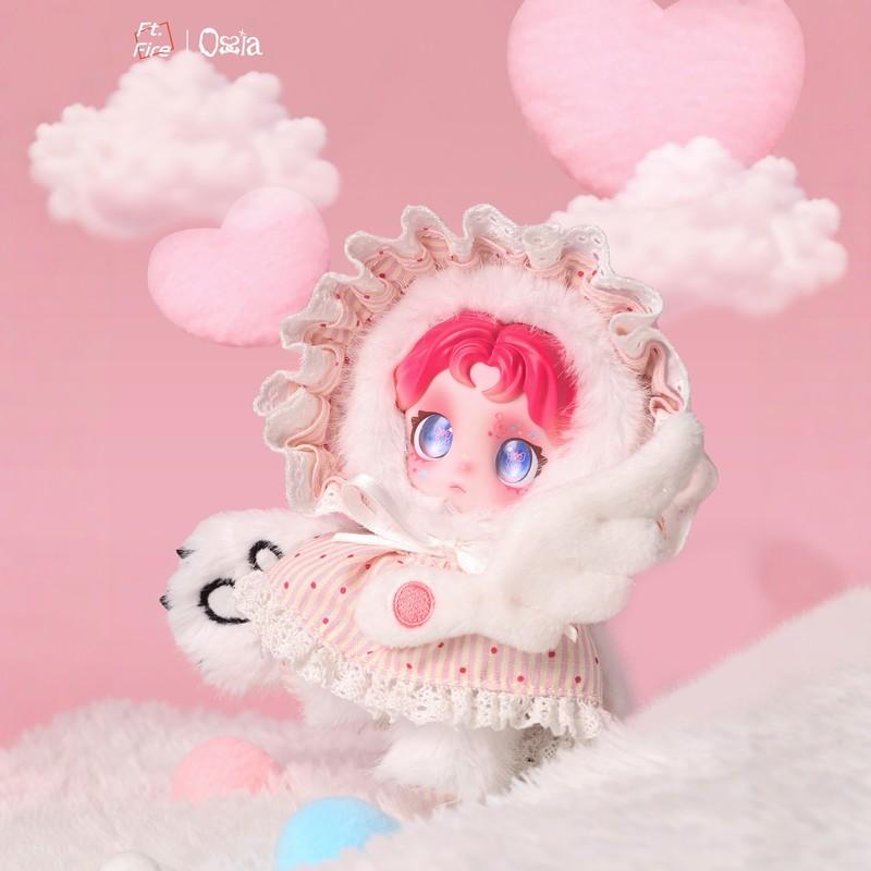 New Ossia Soft Edges Series Blind Box Vinyl Plush Cute Collectible Dolls Bag Pendants Mystery Box Gift For Collectors