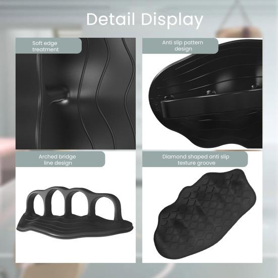 1 Pair Grip Strengthener Anti-Slip Design Ergonomic Fit High-Intensity Workouts Hand Grips Pocket-sized