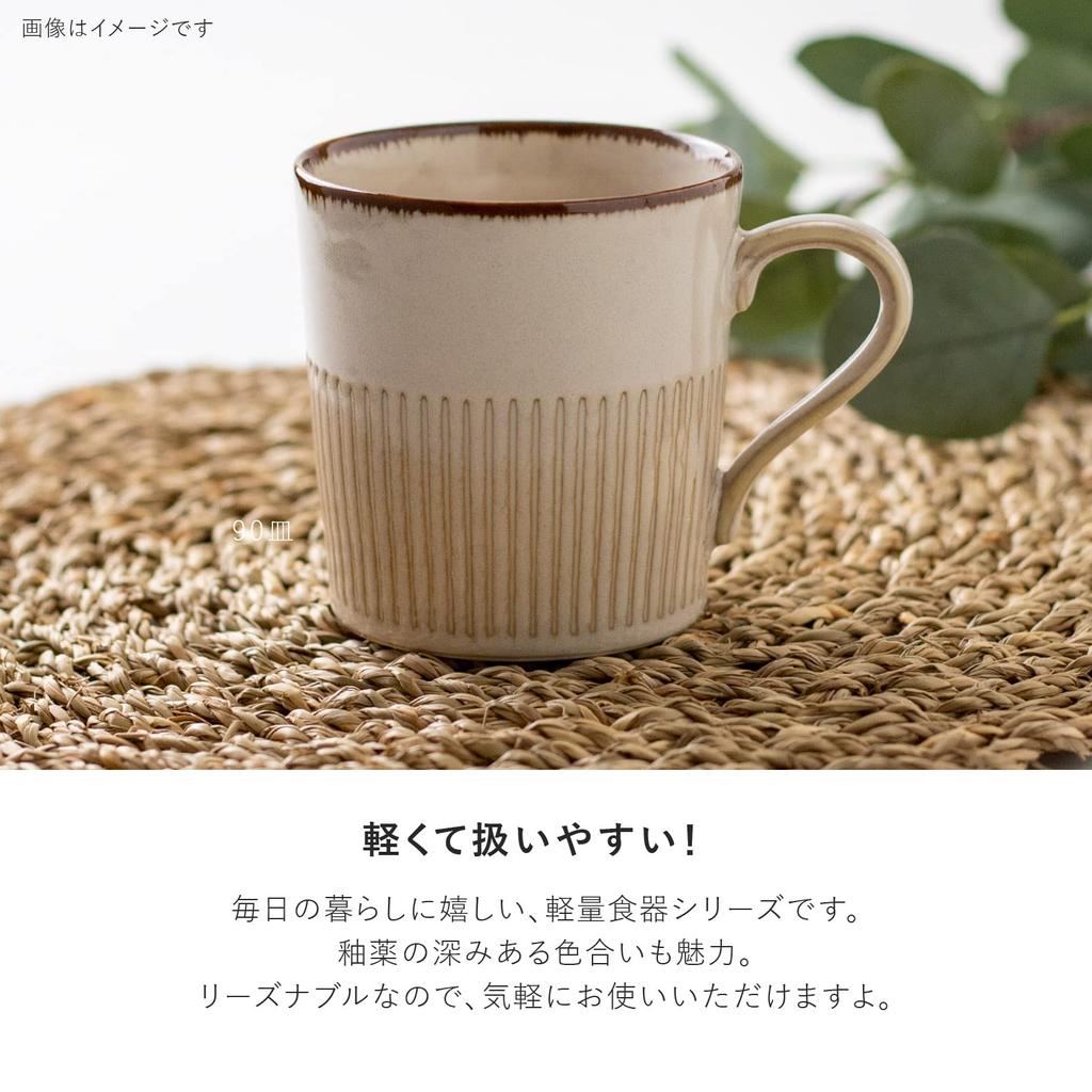 Mino Ware Windradbecher weiß