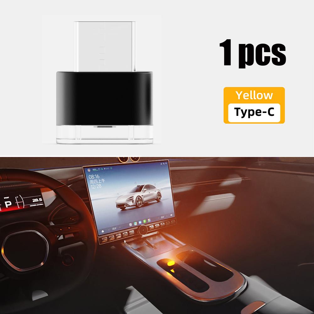 New Model Mini Type-c LED Ambient Light Portable Plug-and-Play Decorative Ambient Lights for Indoor Environment Lighting