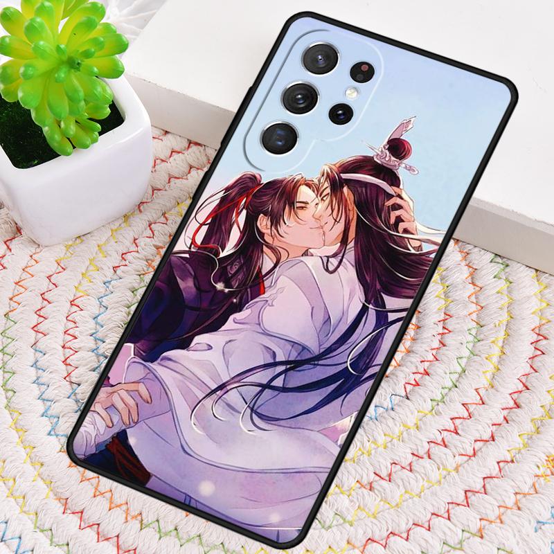 Mo Dao Zu Shi Silicone Phone Case For Samsung Galaxy note 10 pro S26 S25 S24 S23 S22 S21 Plus S25Ultra Capa Cover