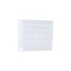 20pcs Plastic Tag Pockets Clear Index Card Pockets Label Bag Label Holders  Storage Organize