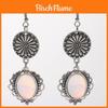 Bohemian Gothic Crystal Pendant Necklace With Alloy Cross Chain For Women And Men