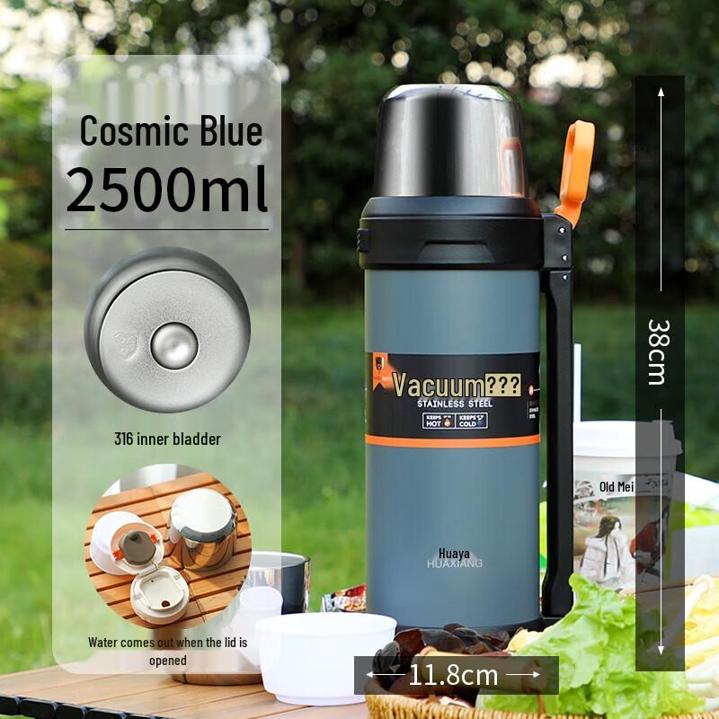 HOAOR Large Capacity Stainless Steel Thermos