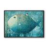 Elegant Poetry Modern Cartoon Nordic Big Fish Small House Canvas Painting Art Print Poster Picture Home Decoration Wall Decor