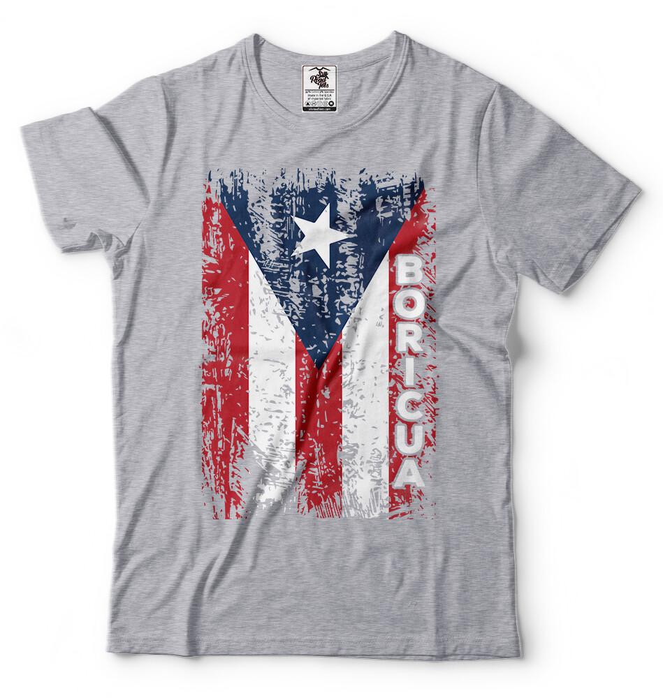 Puerto Rico Flag Pride Bandera Boricua Orgullo Puerto Rican Flag Mens Tshirt S