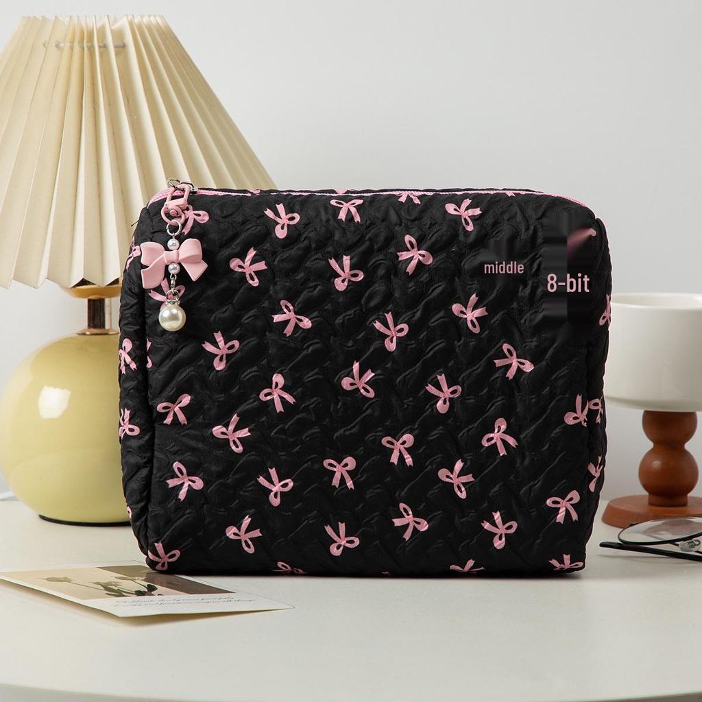 Large Capacity Women's Cosmetic Clutch & Toiletry Bag