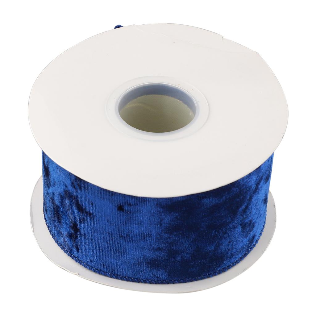 Soft and Flexible Velvet Ribbon for Christmas Decorating for Wreaths and Souvenirs 9 Bright Colors for Holiday