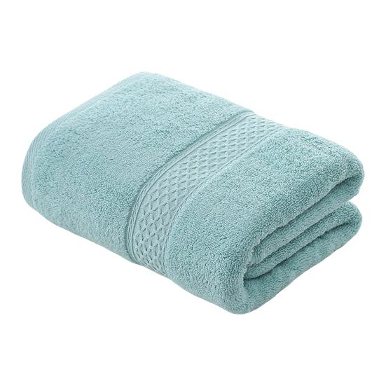 Toalha de Banho Macia e Absorvente de Terry de Algodão, Pano de Rosto, Amigo da Pele, Cor Sólida, Jacquard, para Casa